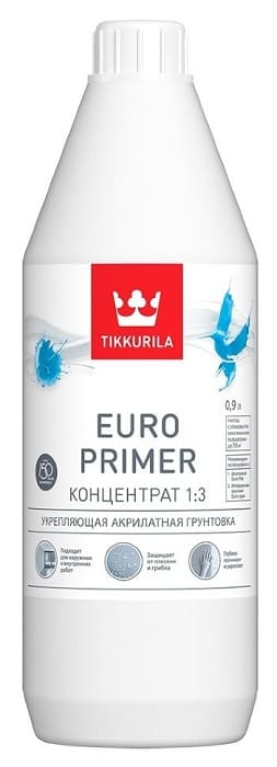 EURO PRIMER ГРУНТОВКА TIKKURILA (0,9 кг (3010))