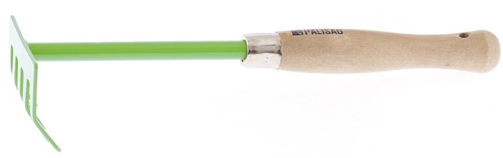 ГРАБЛИ  PALISAD (5 зубчиков, с деревянной ручкой, (61755))