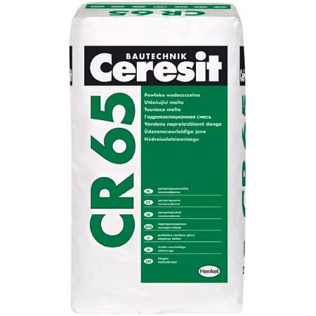 СМЕСИ ДЛЯ ПОЛА (Ceresit, CR - 65 Гидроизоляционная масса, 5 кг)