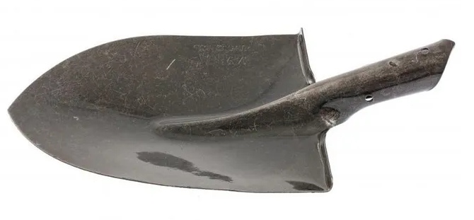 Лопата штыковая (без черенка, рельсовая сталь, (К-1))