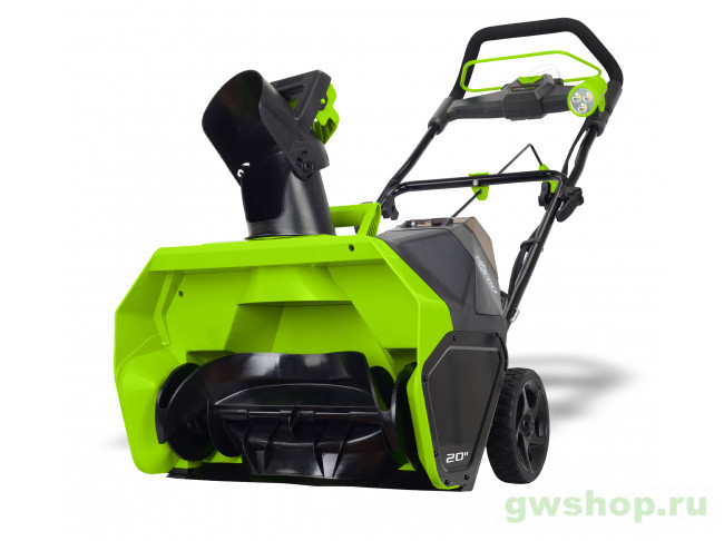 Снегоуборщик Greenworks (Аккумуляторный GD40STK4 40В c АКБ и ЗУ (2600607))