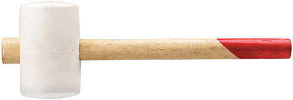 КИЯНКА РЕЗИНОВАЯ  КУРС (70 мм, 680 г, деревянная ручка, (45334))