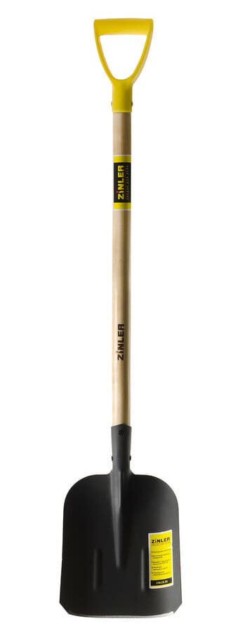 Лопата совковая ZINLER (960 мм, (тип2), с дер/черенком+ручка, ЛСП2Ч3р)
