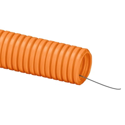 ТРУБА ГИБКАЯ ГОФРИРОВАННАЯ TDM (D 20 мм, с зондом, оранжевый, (SQ0413-0012))