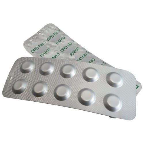 Таблетки для тестера (DPD №1 (10шт) для замера хлора)