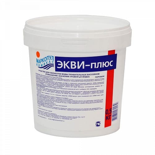 ЭКВИ-ПЛЮС (0,5 кг, гранулы для повышения pH, (М30))