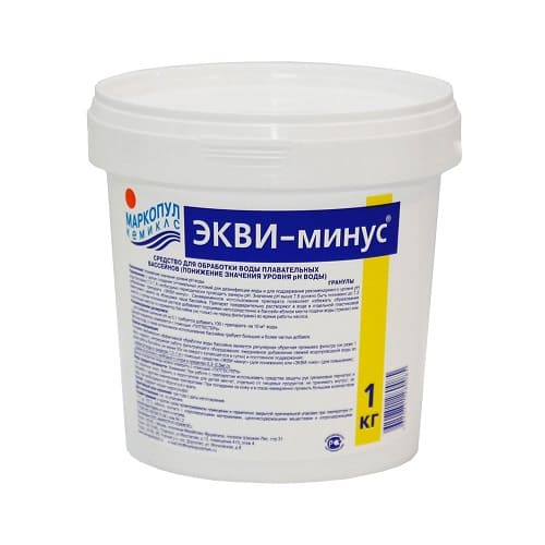 ЭКВИ-МИНУС (1 кг гранулы для понижения PH (М29))