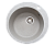 МОЙКА GRANALLIANCE (495 х 470 мм, размер чаши 388 х 222 мм, серый,  (G11) )