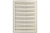 РЕШЕТКА ВЕНТИЛЯЦИОННАЯ  ERA (150 х 200 мм, пластик, с сеткой, (1520РЦ Ivori))